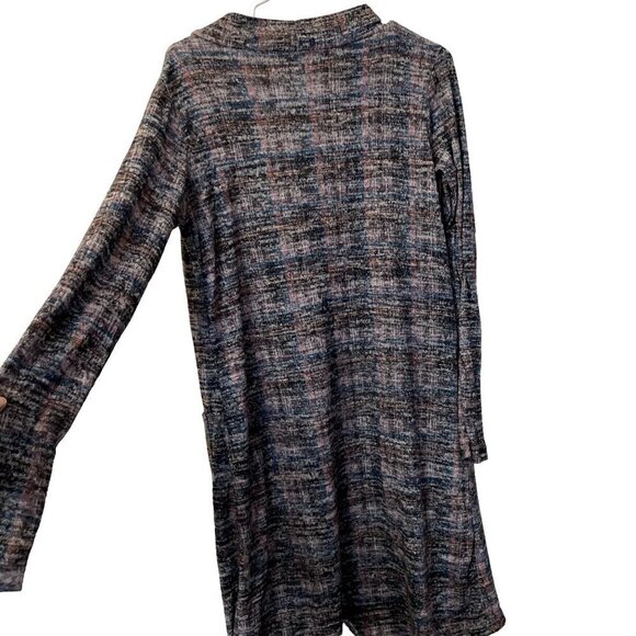 Daytrip unicorncore purple blue and gray cardigan pockets comfortable casual - Picture 7 of 7